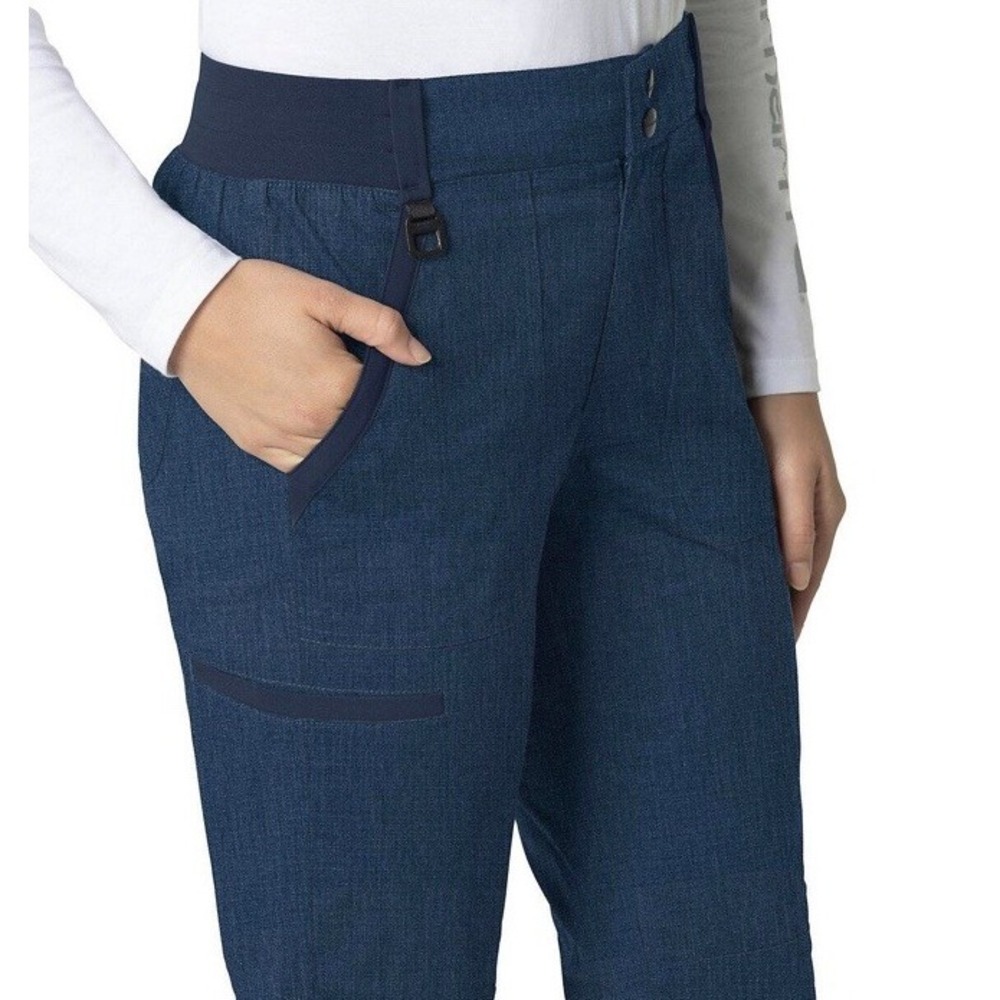 (Carhartt SET) WOMEN'S RUGGED FLEX® RIPSTOP V-NECK SCRUB TOP & PANTS Size XL - Picture 7 of 16